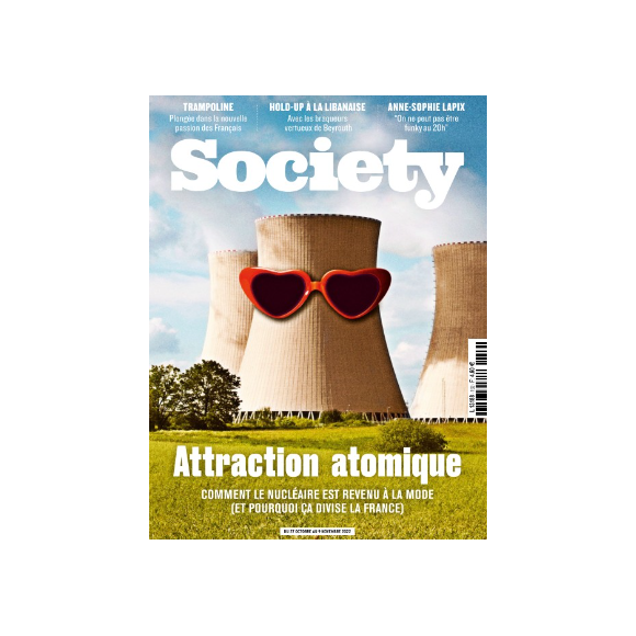 Couverture du magazine "Society" du jeudi 27 octobre 2022