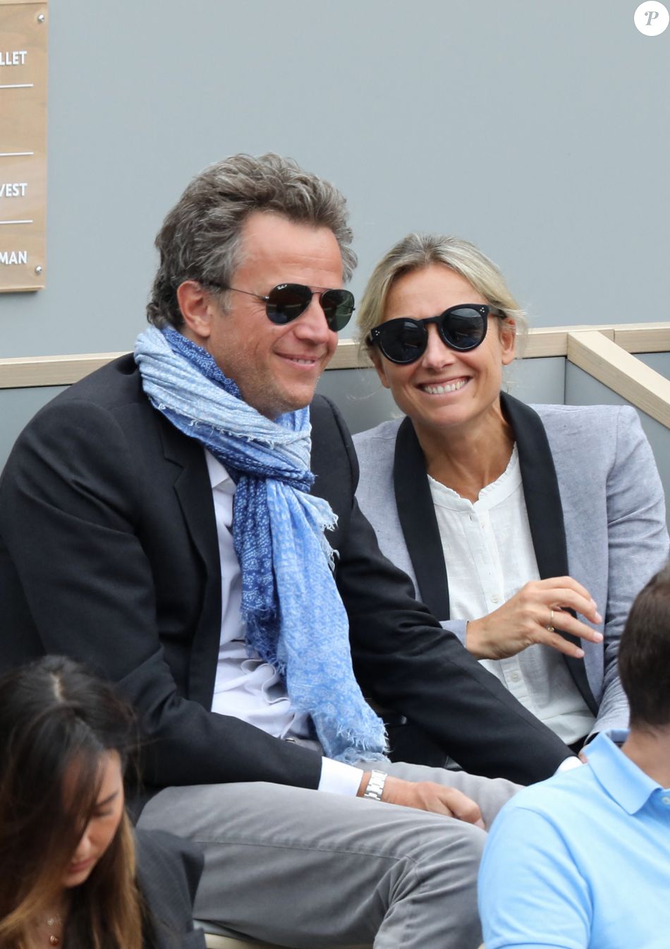 Anne-Sophie Lapix et son mari Arthur Sadoun - Célébrités dans les ...