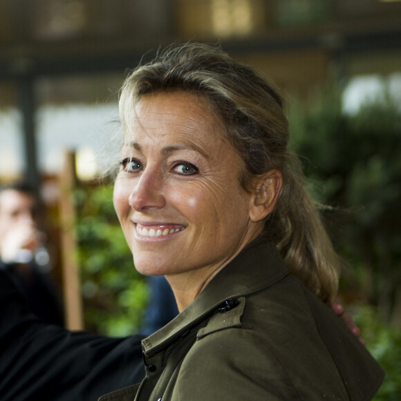 Anne Sophie Lapix au village des internationaux de France de tennis de Roland Garros 2019 à Paris le 7 juin 2019. © JB Autissier / Panoramic / Bestimage 