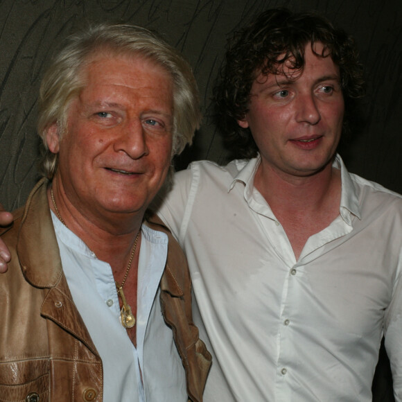 Patrick Sébastien et son fils Olivier Villa - Olivier Villa en concert à l'Olympia à Paris. Le 5 septembre 2015