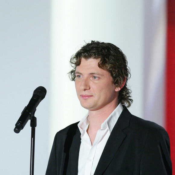 Olivier Villa le fils de Patrick Sebastien - Archives - Enregistrement émission de télé "Vivement Dimanche" à Paris, le 05 octobre 2011
