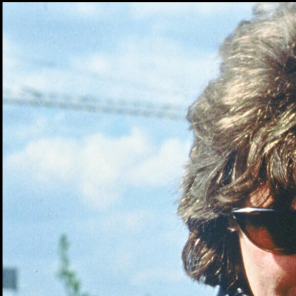 Patrick Sébastien et son fils Sébastien le 7 mai 1988 avant l'émission "Sébastien c'est fou"