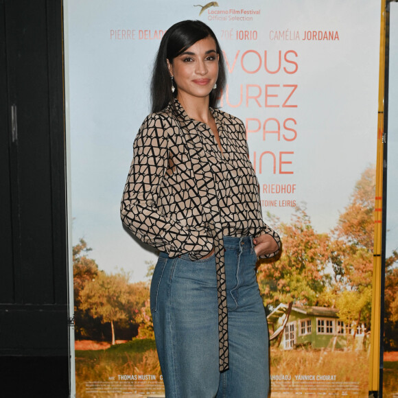 Camelia Jordana - Avant-première du film "Vous n'aurez pas ma haine" au cinéma UGC Les Halles à Paris le 27 octobre 2022. © Coadic Guirec/Bestimage