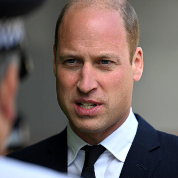 Le prince William, prince de Galles, visite la salle des opérations spéciales du Metropolitan Police Service (SOR) Lambeth HQ, dans le sud de Londres, Royaume Uni