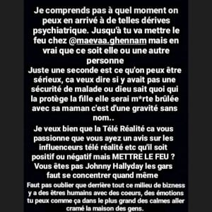 Maeva Ghennam sur Instagram