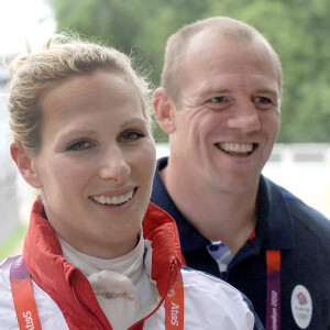 Mike Tindall, Zara Phillips - Zara Phillips remporte la médaille d'argent au concours complet d'équitation par équipe aux JO de Londres le 31 juillet 2012