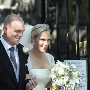 Mariage de Mike Tindall et Zara Phillips à Edimbourg en Ecosse le 30 juillet 2011