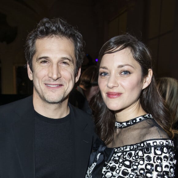 Guillaume Canet et sa compagne Marion Cotillard - Intérieur du dîner Chanel des révélations César au Petit Palais à Paris. © Olivier Borde/Bestimage