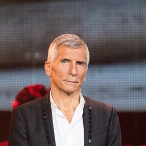 Exclusif - Nagui - Concert "Unis pour le Liban" à l'Olympia à Paris. Le 1er octobre 2020 Parrainé par le célèbre trompettiste I.Maalouf, ce grand concert caritatif a été retransmis depuis l'Olympia sur France 2. De nombreux artistes ont répondu présents pour cet événement hors norme, qui vise à récolter des fonds pour venir en aide au peuple libanais, touché par l'explosion du port de Beyrouth le 4 août dernier. L'intégralité des dons récoltés seront versés à La Croix Rouge libanaise. © Da Silva-Moreau / Bestimage 