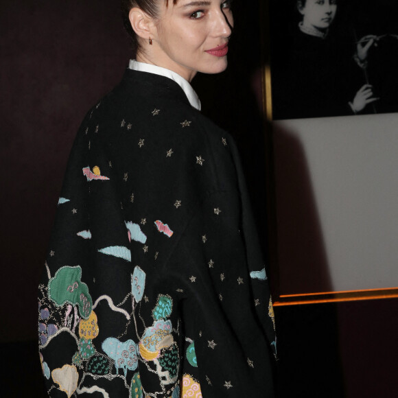 Louise Bourgoin - Défilé Dior Prêt-à-porter Automne/Hiver 2022/2023 dans le cadre de la Fashion Week de Paris, le 1er mars 2022. © Borde-Rindoff/Bestimage