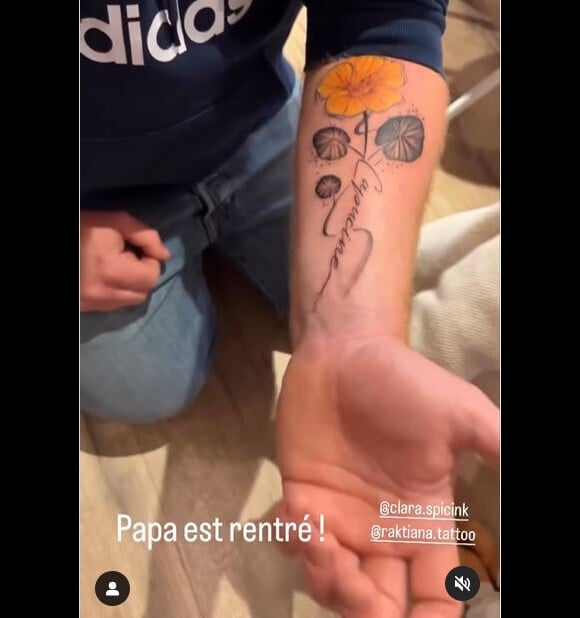 Jérôme de "L'amour est dans le pré" se fait un tatouage en hommage à sa fille Capucine
