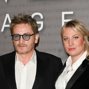 Benoît Magimel et sa femme Margot Pelletier - Avant-première du film "Simone, Le Voyage Du Siecle" à l'Unesco à Paris le 28 septembre 2022. © Coadic Guirec/bestimage