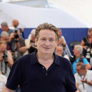Benoît Magimel au photocall de "Pacifiction" lors du 75ème Festival International du Film de Cannes, le 27 mai 2022. © Dominique Jacovides / Bestimage