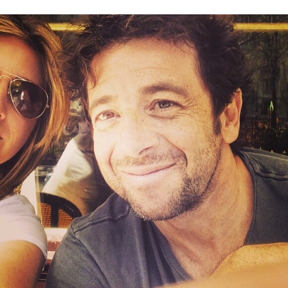 Amanda Sthers et son ancien compagnon Patrick Bruel. Instagram. Le 14 mai 2022.