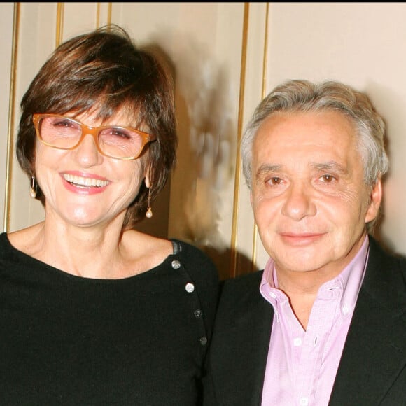 Michel Sardou et sa femme Anne-Marie Périer. 