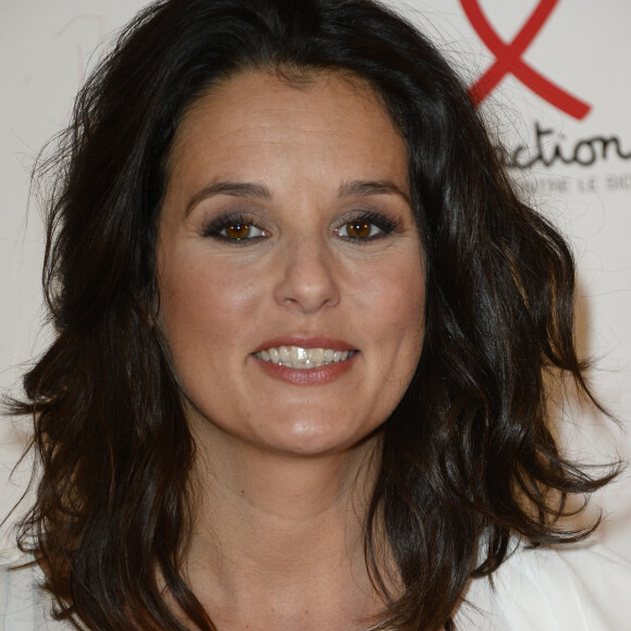 Faustine Bollaert - Soirée de lancement de la campagne 2014 du Sidaction au Musée du Quai Branly à Paris, le 10 mars 2014.