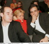 Didier Bourdon, Bernard Campan et Mimie Mathy à la Maison blanche