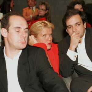 Didier Bourdon, Bernard Campan et Mimie Mathy à la Maison blanche