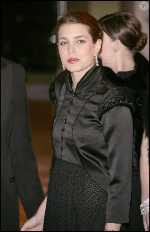 Charlotte Casiraghi lors du Bal de la Rose en 2008