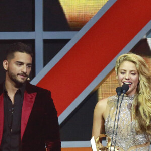 Shakira à la cérémonie des 40èmes Music Awards à Barcelone, le 1er décembre 2016. 