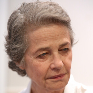 Exclusif - Charlotte Rampling - Hommage "Une vie de combats" rendu à Simone Veil à l'Espace Culturel et Universitaire Juif d'Europe (ECUJE) à Paris © Erez Lichtfeld/Bestimage