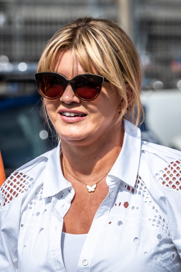 Corinna Schumacher lors du Grand Prix de Formule 1 (F1) de Zandvoort aux Pays-Bas, le 4 septembre 2022.