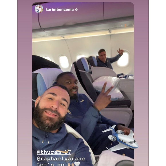 Karim Benzema, Marcus Thuram et Raphaël Varane.