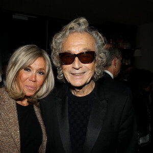 Exclusif - Brigitte Macron et Luc Plamondon - Générale de l'opéra-rock "Starmania" à la Seine Musicale de Boulogne-Billancourt, le 8 novembre 2022. © Dominique Jacovides-Coadic Guirec/Bestimage