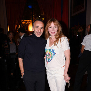 Elie Semoun, Julie Depardieu - Soirée pour la réouverture du restaurant gastronomique "LiLi" de l'hôtel "The Peninsula Paris" à Paris le 15 septembre 2022. © Rachid Bellak/Bestimage.