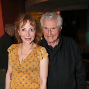 Julie Depardieu et Claude Lelouch - Dernière de la pièce "Snow Thérapy" au théâtre du Rond-point à Paris, France, le 24 Avril 2022. © Bertrand Rindoff/Bestimage.