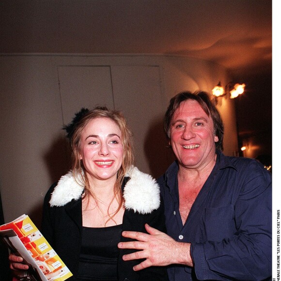 Julie Depardieu et son père Gérard.