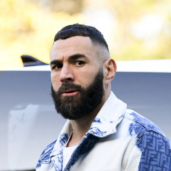 Karim Benzema - Arrivée des joueurs de l'équipe de France à Clairefontaine