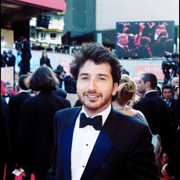 Edouard Baer au Festival de Cannes en 2000