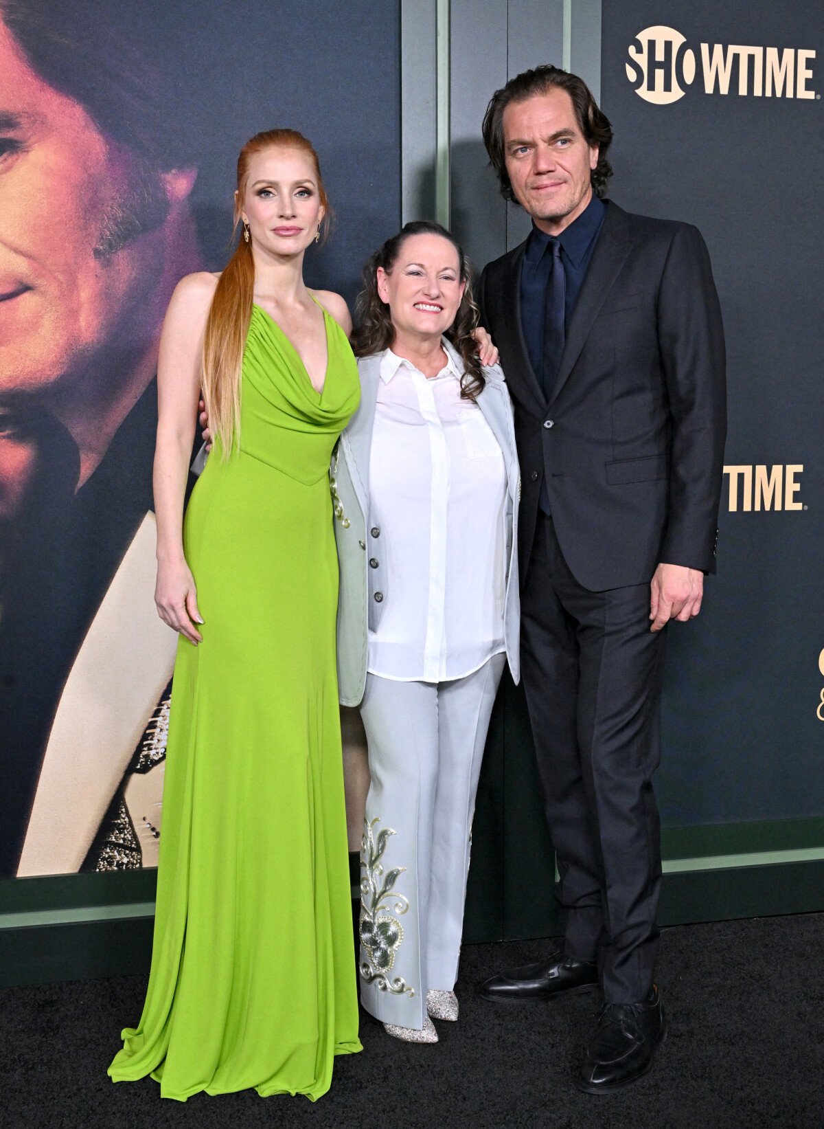 Photo : Jessica Chastain, Georgette Jones et Michael Shannon - Première de  