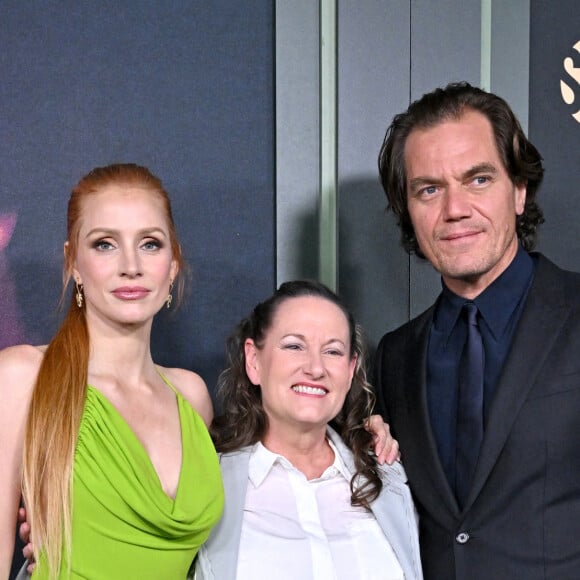Jessica Chastain, Georgette Jones et Michael Shannon - Première de "George & Tammy" à Los Angeles, le 21 novembre 2022 à Los Angeles.