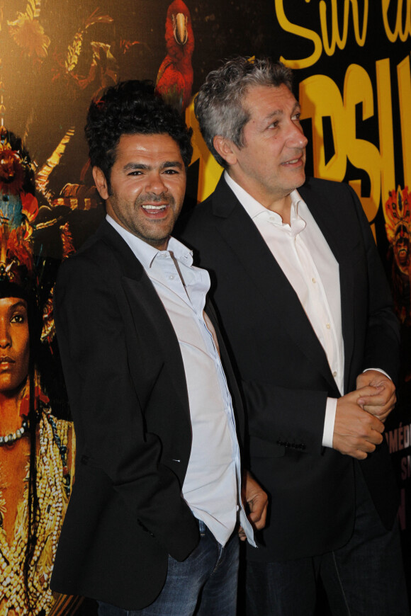 Jamel Debbouze et Alain Chabat pour la première de Sur la piste du Marsupilami en 2012