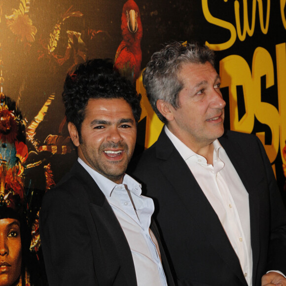 Jamel Debbouze et Alain Chabat pour la première de Sur la piste du Marsupilami en 2012