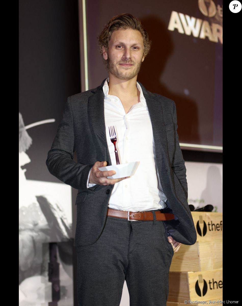 Exclusif - Soirée de Gala - TheFork Awards 2022 : Robin Dorgler, restaurant Miro à Ostwald, parrainé par Julien Binz, Restaurant Julien Binz - Ammerschwihr (68) au Palais de la Bourse de Bordeaux, le 21 novembre 2022 pour la remise des Trophées TheFork Awards 2022 © Jean-Marc Lhomer / Bestimage