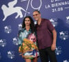 Roschdy Zem et sa fille Nina Zem - Photocall de "Les Miens" au 79ème Festival International du Film de Venise (Mostra) le 9 septembre 2022. 