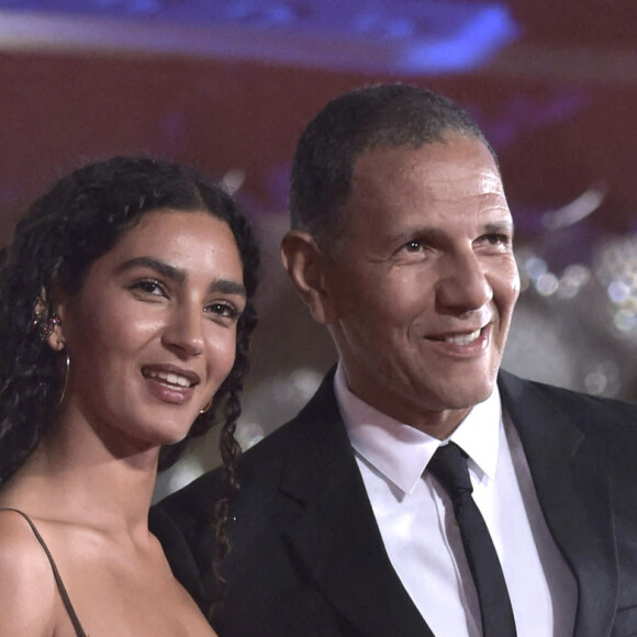 Roschdy Zem et sa fille Nina - Arrivées à la première du film "Les miens" lors de la 79ème édition du festival international du film de Venise, la Mostra le 9 septembre 2022. © Rocco Spaziani/Mondadori Portfolio via ZUMA Press / Bestimage