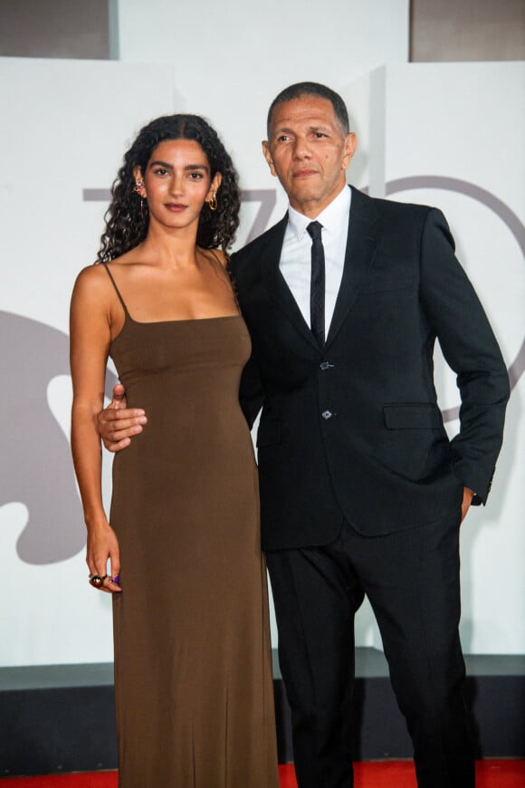 Nina Zem, Roschdy Zem - Arrivées à la première du film "Les miens" lors de la 79ème édition du festival international du film de Venise, la Mostra le 9 septembre 2022. 