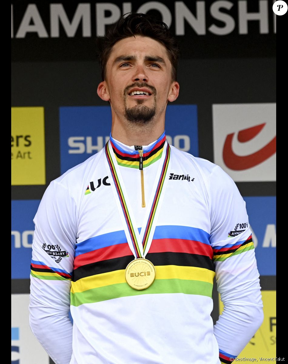 Julian Alaphilippe champion du monde pour la 2 ème année consécutive Championnats du Monde UCI. Photo : Vincent Kalut / Photo News