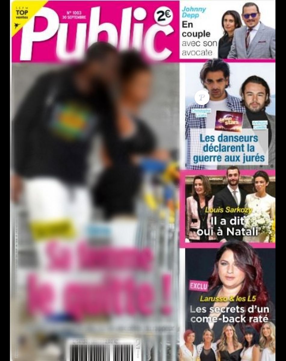 Couverture du magazine "Public" du 25 novembre 2022