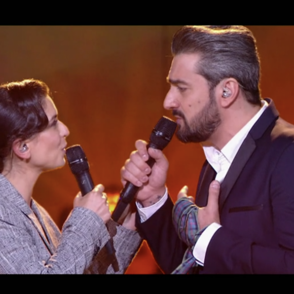 Lucie Bernardoni surprise par son mari Patrice Maktav lors des "20 ans de la Star Academy" - TF1