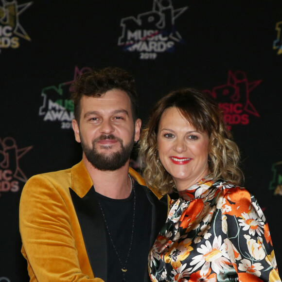 Claudio Capéo et sa compagne Aurélie Willgallis - 21ème édition des NRJ Music Awards au Palais des festivals à Cannes le 9 novembre 2019. © Dominique Jacovides/Bestimage 