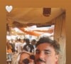 Sophie Tapie et Baptiste Germain sur Instagram.