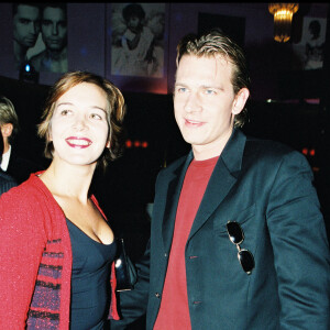 Guillaume Depardieu et Elise Ventre à l'anniversaire d'Eddie Barclay en 2000.