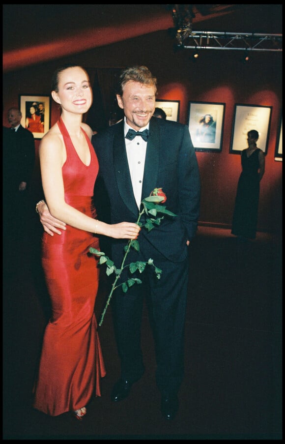Johnny et Laeticia Hallyday à Cannes en 1998