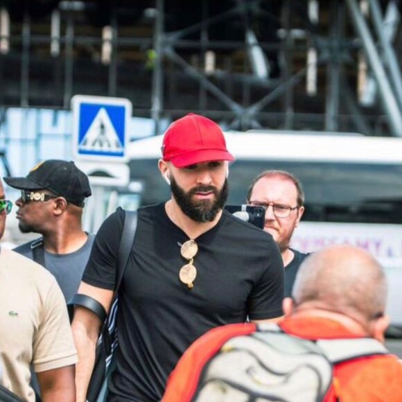 Karim Benzema vient d'arriver à la Réunion.