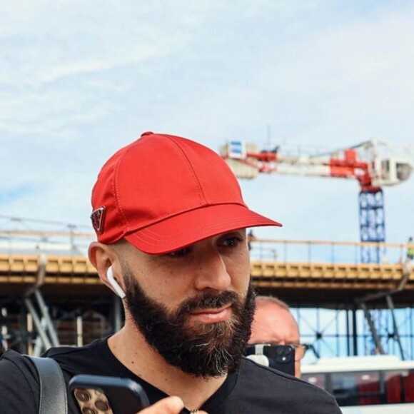 Karim Benzema vient d'arriver à la Réunion.